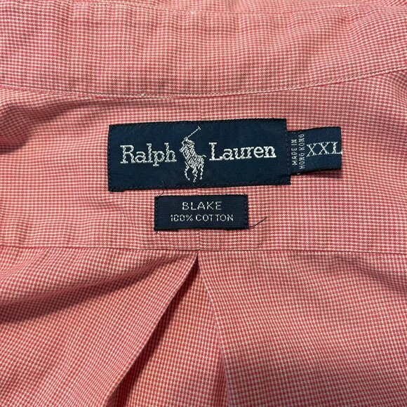Ralph Lauren Blake Cotton Button Down‎ Long Sleeve, XXL - Picture 6 of 6
